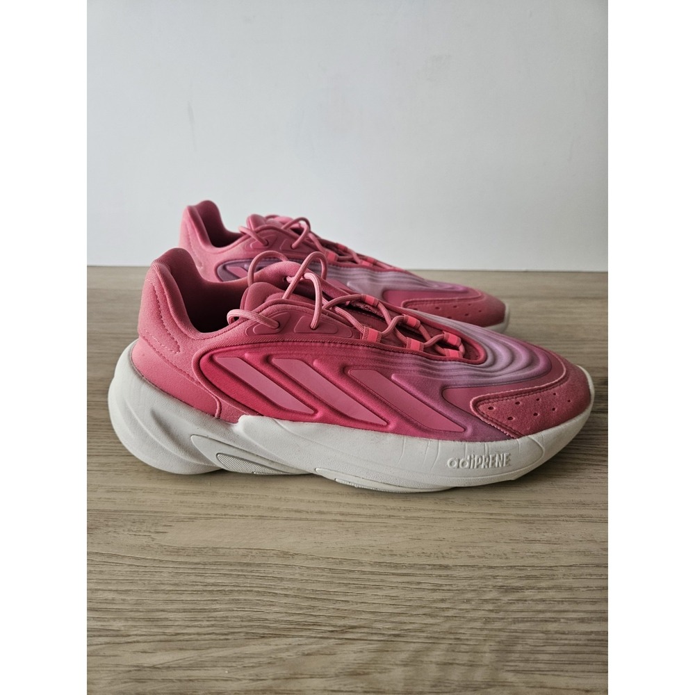 adidas Ozelia Pink Fusion Gradient Athletic Running Shoes Sneakers Women's Sz 8 - Picture 2 of 8